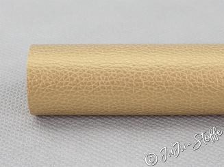 Kunstleder Zuschnitt gold metallic 