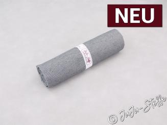 Canvas Zuschnitt dunkelgrau meliert Oeko-Tex® 