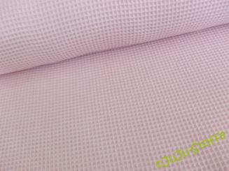 Waffel-Piqué rosa 