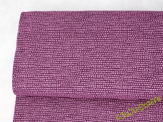 Bio-Jersey Dotted Line pflaume von Stoffonkel GOTS 