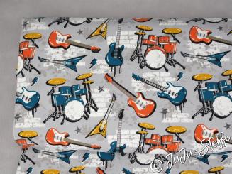 Bio-Jersey Music von Stoffonkel GOTS 