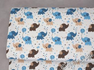 Bio-Jersey Babyelefant von Stoffonkel GOTS 