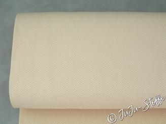 Bio-Strickjacquard Fischgrät macadamia von Stoffonkel GOTS 