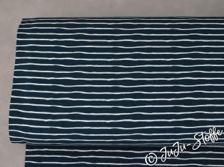 Bio-Jersey Good Vibes water by night von Stoffonkel GOTS 