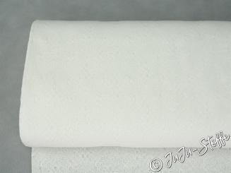 Bio-Sommerstrick Blüten offwhite von Stoffonkel  GOTS 