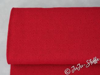 Bio-Sommerstrick Blüten kirsche von Stoffonkel GOTS 