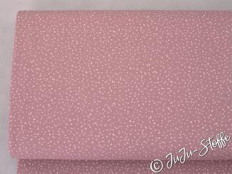 Bio-Jersey Spotties woodrose von Stoffonkel GOTS 