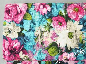 Bio-Jersey Flower Garden von Stoffonkel GOTS 