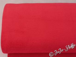 Bio-Baumwollfleece kirsche von Stoffonkel GOTS 