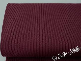 Bio-Selanik Strickstoff bordeaux von Stoffonkel GOTS 