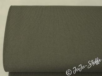 Bio-Selanik Strickstoff khaki von Stoffonkel GOTS 