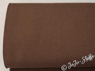 Bio-Selanik Strickstoff schoko von Stoffonkel GOTS 