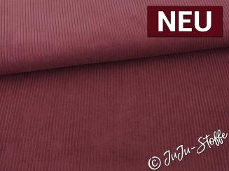 Bio-Cordnicki bordeaux von Stoffonkel GOTS 