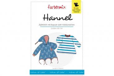 Papierschnittmuster Hannel von farbenmix 