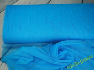 Brauttüll weich aqua 