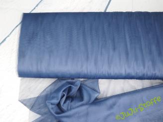 Brauttüll weich navy 