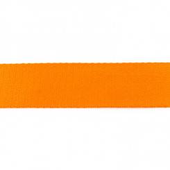 Gurtband Baumwolle orange 40 mm 