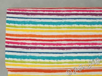 Baumwolle Popelin Streifen Öko-Tex 