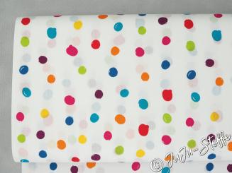 Baumwolle Popelin Punkte Öko-Tex 