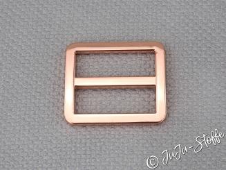 Gurtversteller Metall 25mm roségold 