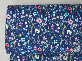 Musselin Blumenmeer Öko-Tex 