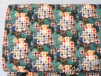 Jersey Sterne Öko-Tex 