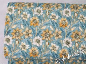 Jersey Blüten Öko-Tex 