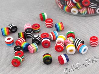 Perlen Streifen 20er-Set 