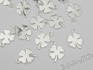 Anhänger Kleeblatt silber 