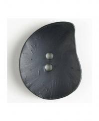 Knopf Tropfen 50mm schwarz 