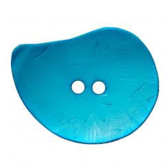 Knopf Tropfen 50mm türkis 