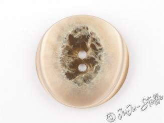 Knopf Jade 34mm braun 