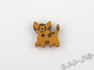 Knopf Katze 20mm caramel 