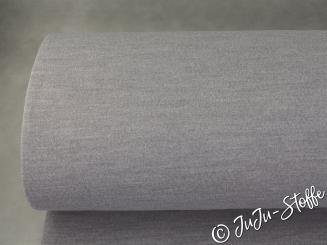 Mantelflausch hellgrau meliert Öko-Tex 