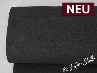 Mantelflausch anthrazit meliert Öko-Tex 