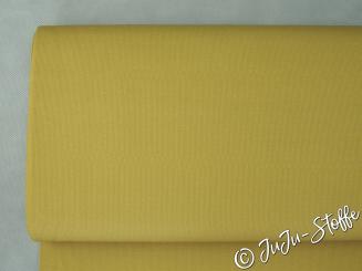 Baumwoll Pique uni curry Öko-Tex 