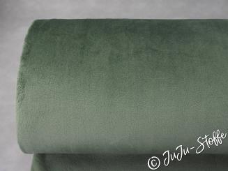 Fleece Teddy doubleface reseda Öko-Tex 