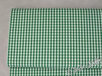 Baumwolle Karo grün Öko-Tex 