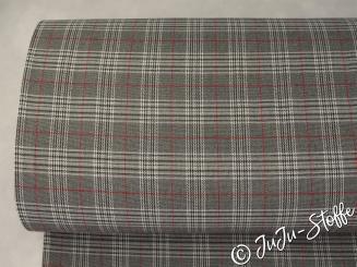 Karostoff anthrazit/rot Öko-Tex 