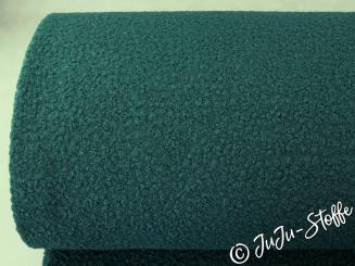 Boucle Soft uni petrol Öko-Tex 