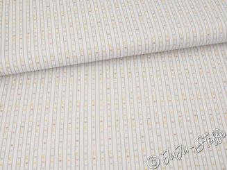 Baumwoll Pique Streifen Öko-Tex 