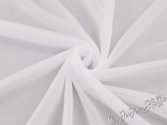 Mesh mit Glitzer uni weiß Öko-Tex 