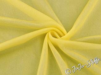 Mesh mit Glitzer uni gelb Öko-Tex 