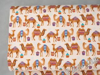 Jersey Holiday Camel von Hilco Öko-Tex 