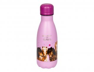 Edelstahlflasche Pferdefreunde von DIE SPIEGELBURG 