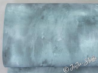 Canvas Marmor dusty blue Öko-Tex 