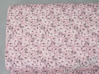 Canvas Miniblüten rosa Öko-Tex 