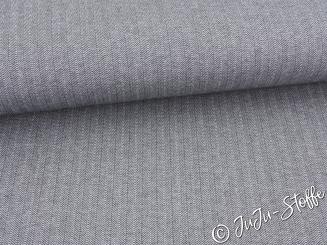 Dekostoff Jacquard Fischgrät anthrazit Oeko-Tex® 
