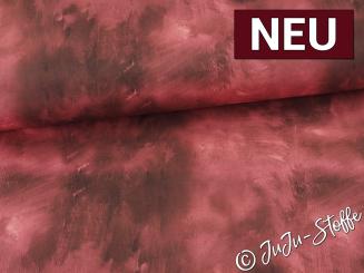 Canvas Marmor himbeere Oeko-Tex® 