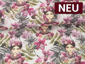 Musselin Frida Kahlo Oeko-Tex® 